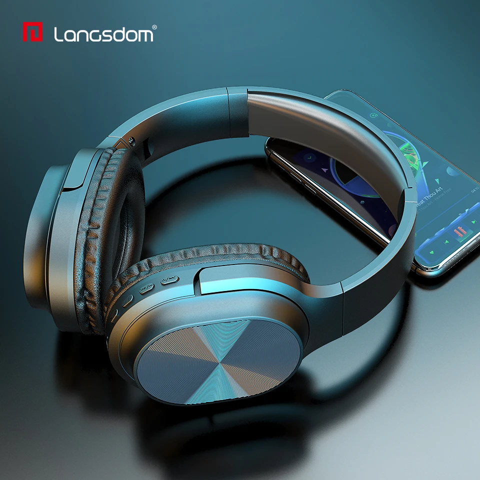 Best Seller Wireless Noise Cancelling Headband Earbud Sports Stereo Headset Foldable Deep Bass OEM Bluetooth Earphones Headphone - ANKUX.COM
