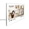 Single face 8cm thick aluminum led backlit fabric frame