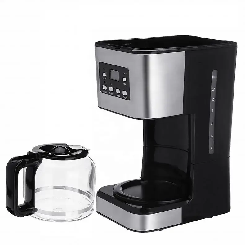 

1.5L Non-stick warm plate automatic LCD display electric tea maker coffee capsule espresso drip coffee machine