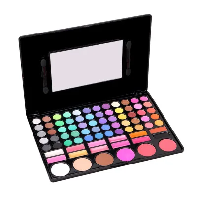 

wholesale 78 color makeup palettes eyeshadow 72 palettes eyeshadow and 6 cosmetic blush, Multi colors