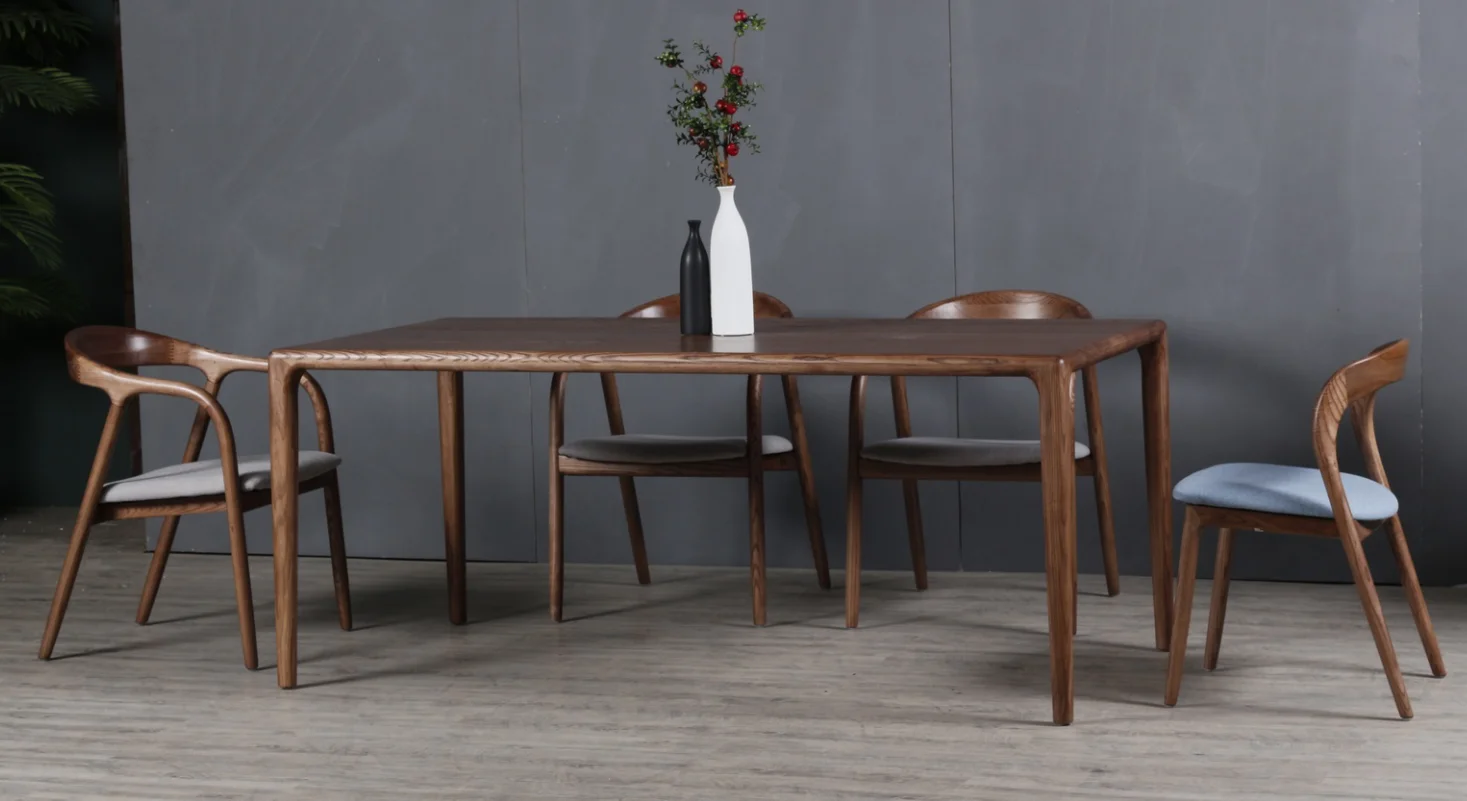 Scandinavian Simple Design Dining Room Furniture Solid Wood Dining Table Set 4 Chairs Buy Set Meja Makan 4 Kursi Meja Makan Kayu Solid Dan 4 Kursi Skandinavia Sederhana Desain Meja Makan