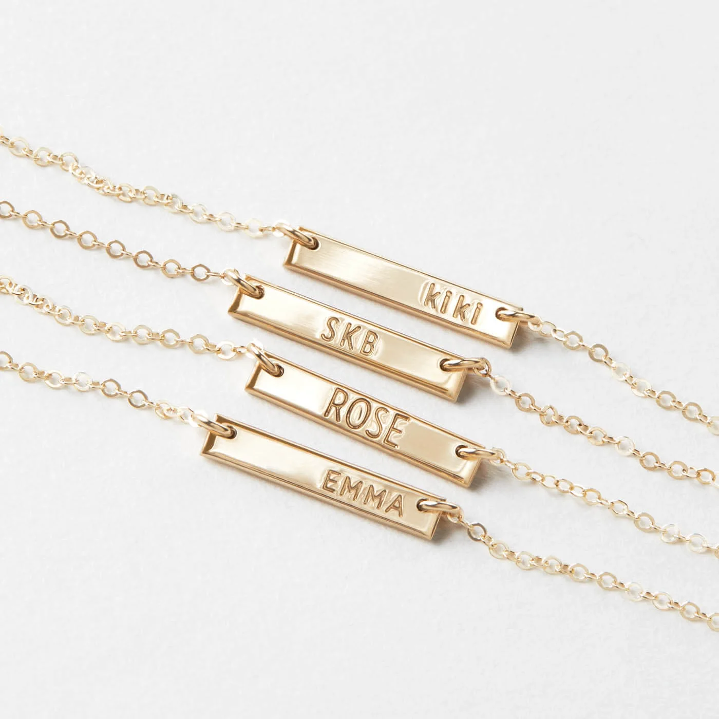 

personalized tiny bar custom letters date of birth necklace sterling silver necklace