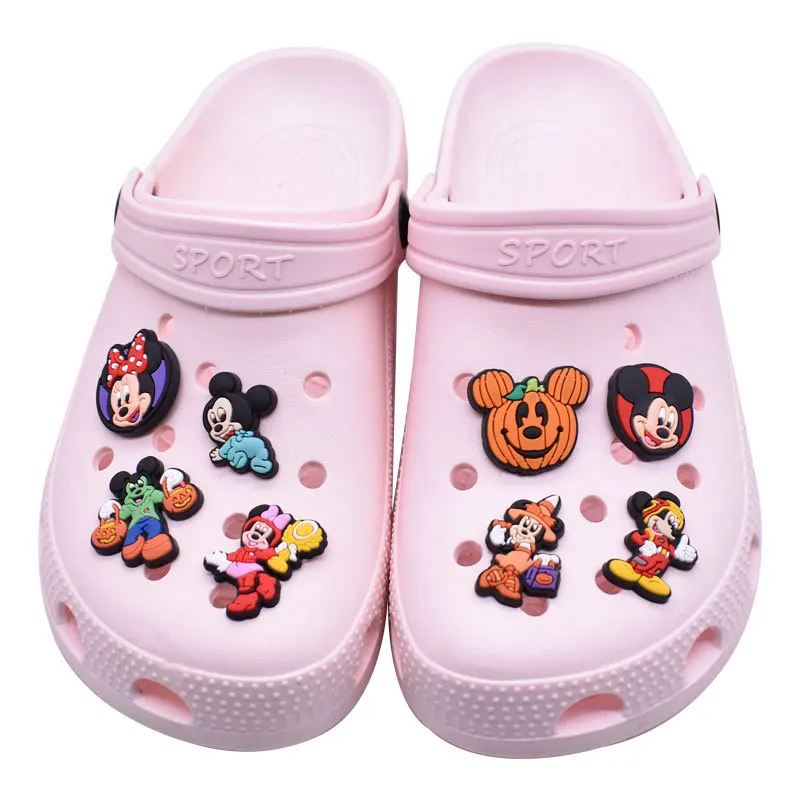 

2022 hot sale wholesale cute cartoon mouse princess children's shoes charm, As picture/custom