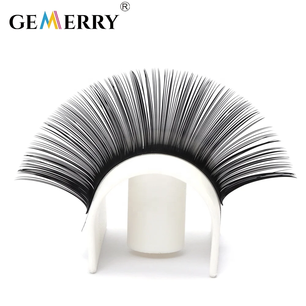 

Gemerry Supply Individual Volume Eyelash Extensions Mix Length Private Label 19mm Length Lash Extensions Kirpikler