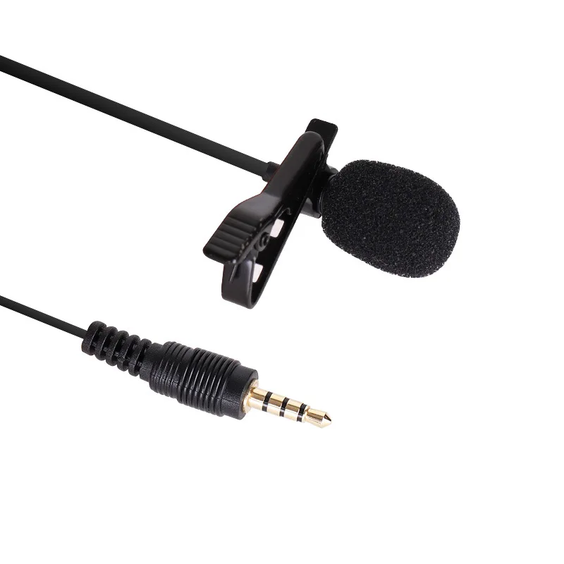 

Omnidirectional condenser clip on lavalier lapel microphone for Car Vehicle Stereo Radio GPS DVD Navigation, Black