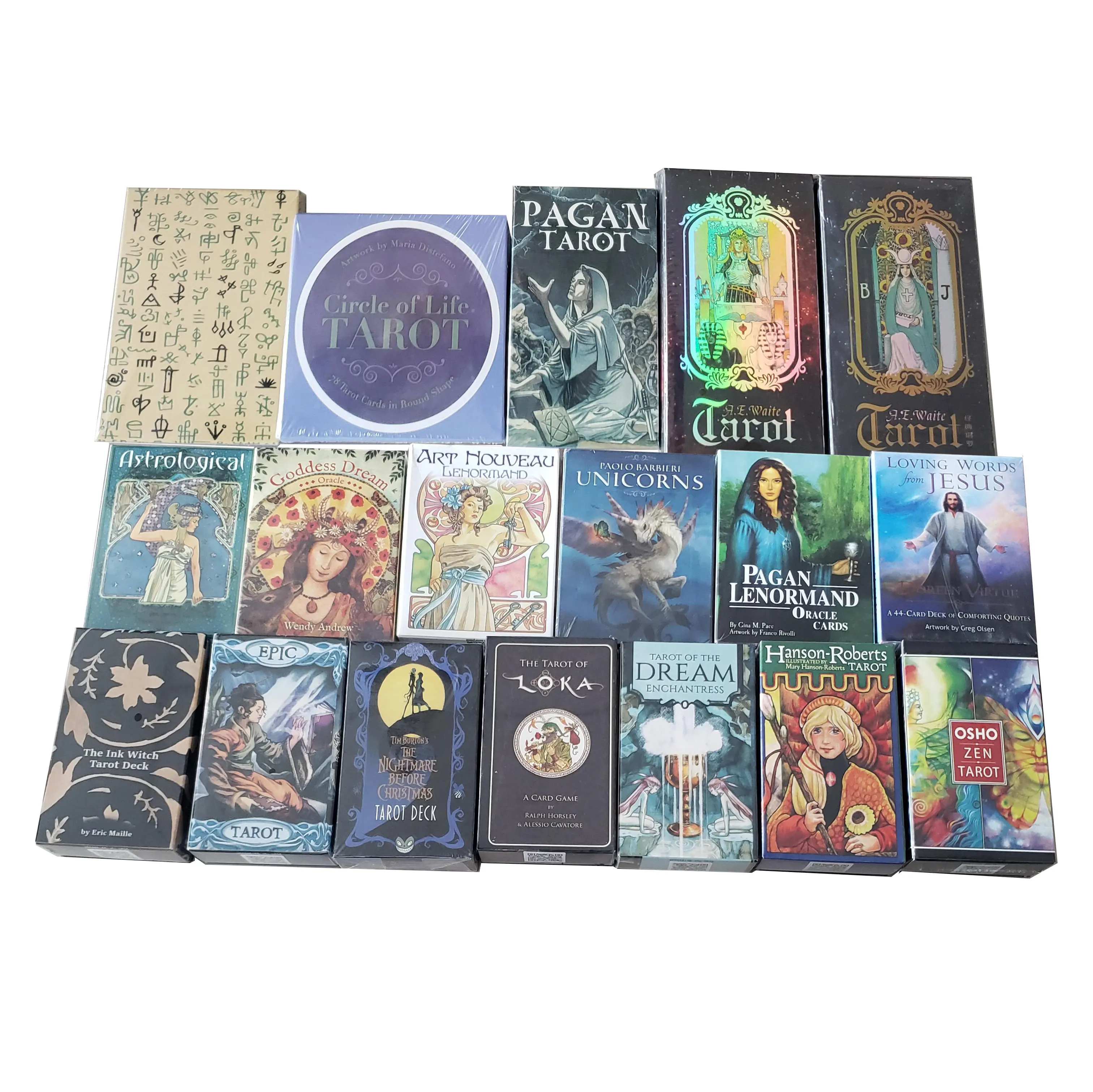 

2021 Newest Tarot Oracle Cards Deck With High Quality With E-Guidebook