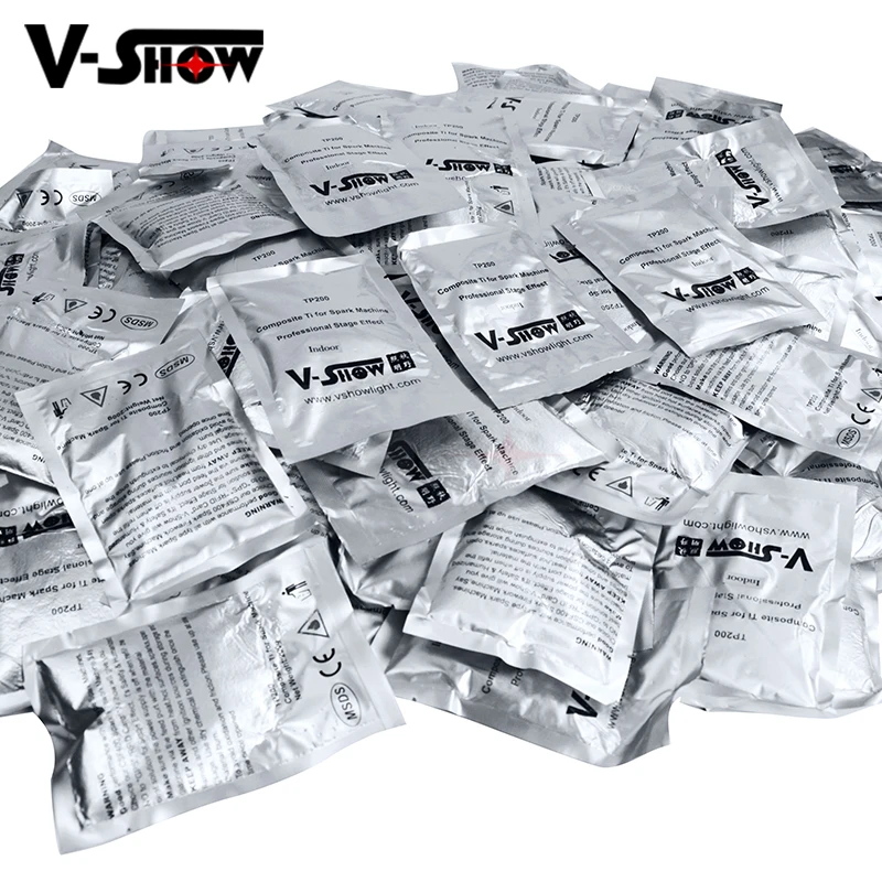 

Composite ti for cold spark firework machine wedding sparkler fountain machine tianuam powder