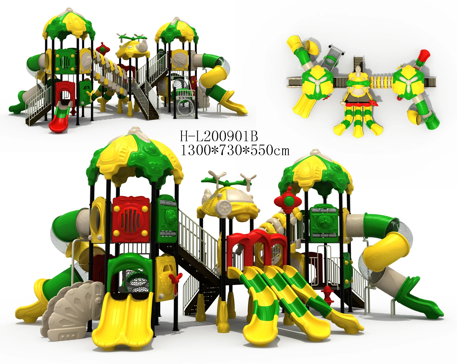 

Amusement adventure park design Children multi play Equipment Kids Outdoor Playground wholesale price for commercial use, Any color