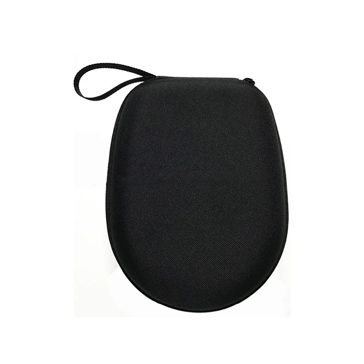 

Portable Protective New Zip Up Hard Shell Case bag For Large Headphone Headset, Black