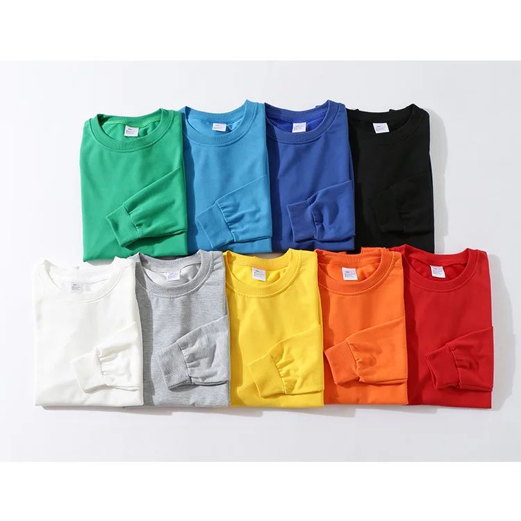 
Fashion custom girls crewneck hoodies sweatshirts women blank custom logo print sweatshirts 