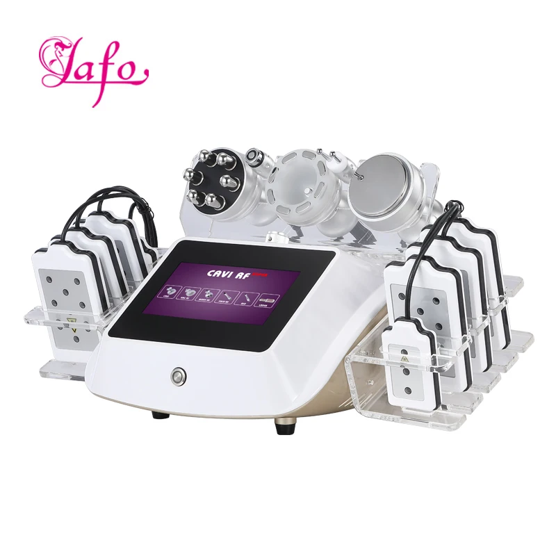 

2021 New Vacuum Therapy Massage 6 in 1 Ultrasound S Shape Cavitation Machine