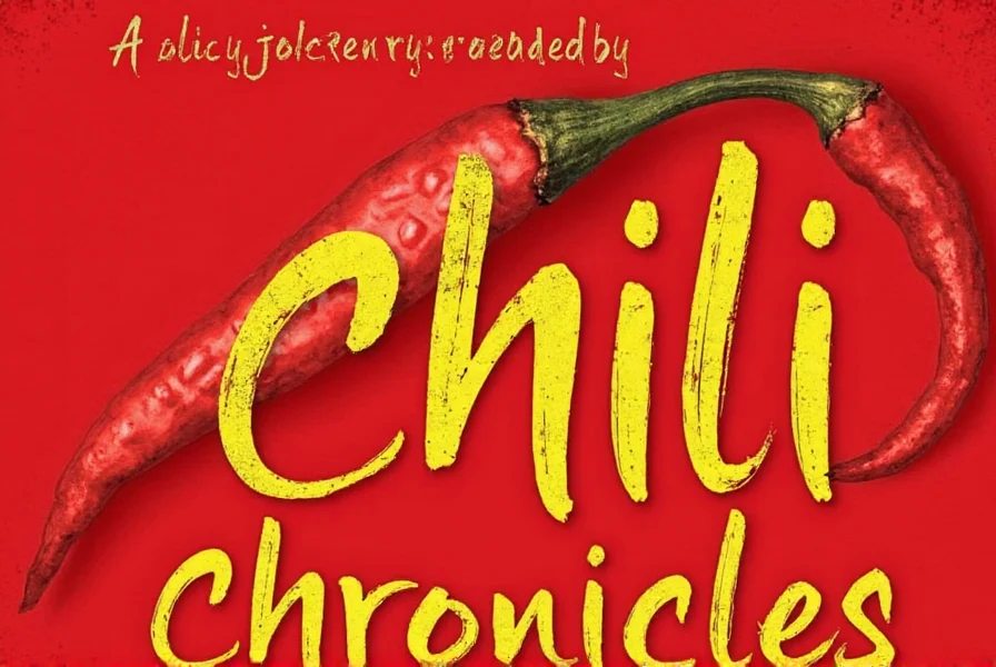 Infographic showing chili peppers ranked by heat level