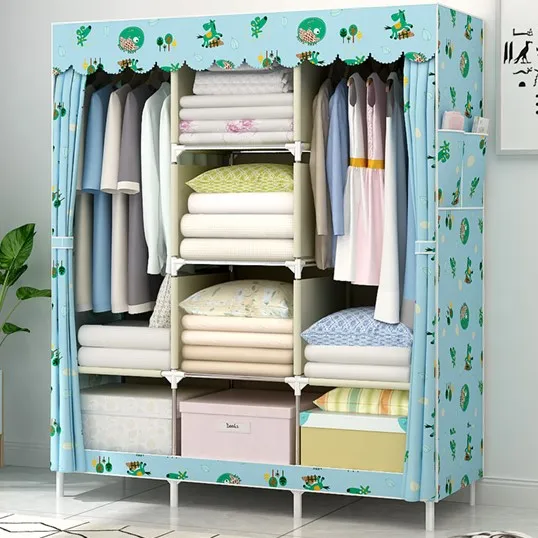
Large size DIY clothes cabinets wardrobe 