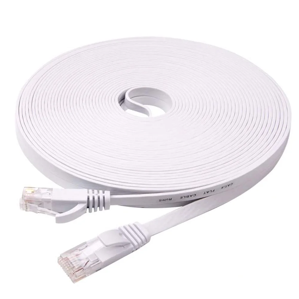 

Cat6 Flat Ethernet Cable Rj45 Lan Cable Networking Ethernet Patch Cord Cat 6 Network Cable For Computer Laptop