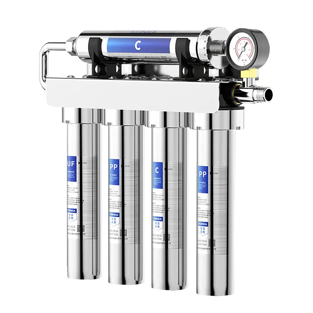 
Household Uf 304 Stainless Steel Purifier Water Filter Manufacturer 
