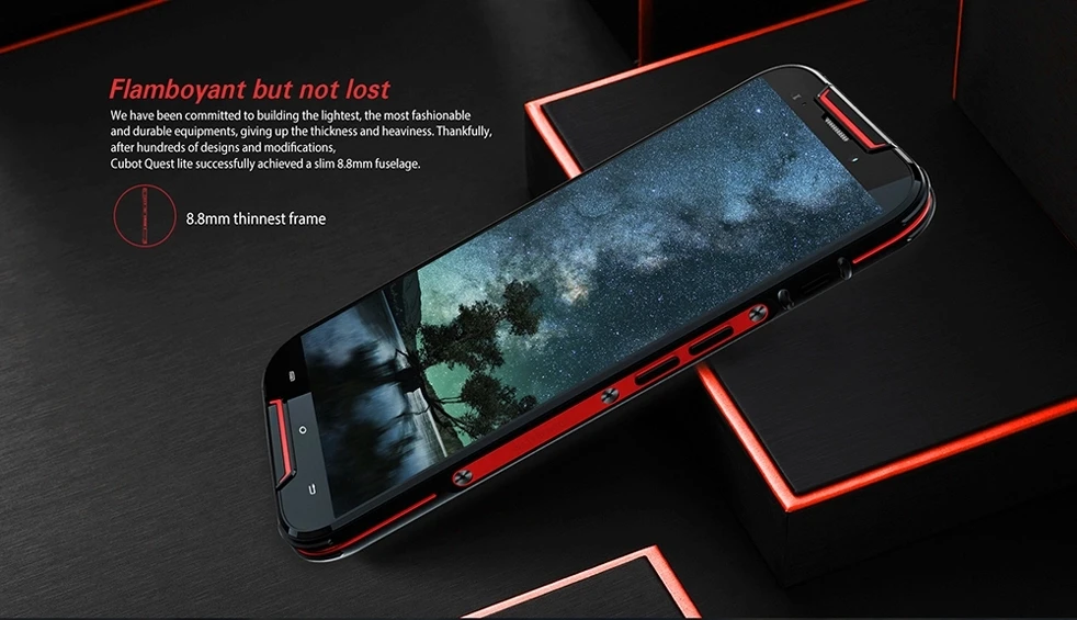 Global version Cubot Quest Lite 3GB 32GB 5.0 inch Mobile Phone Sports Rugged Phone IP68 MT6761 Smartphones