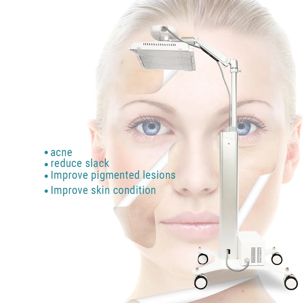 

Best selling beauty salon equipment facial rejuvenation acne removal machine pdt led red light therapy with CE approved