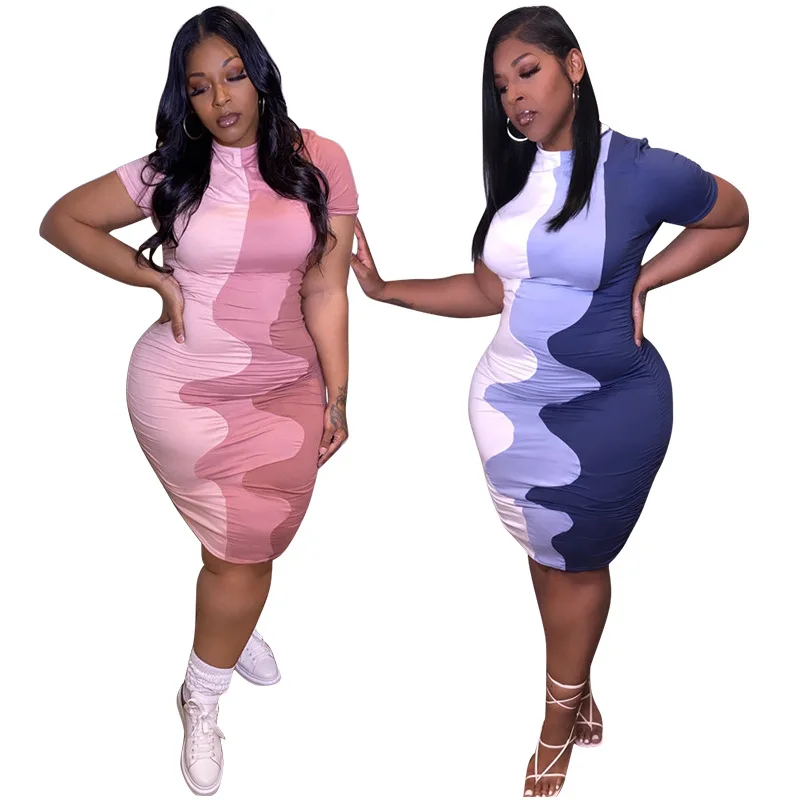 

2020 new item xxxl size women casual apparel dress