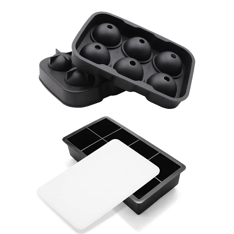 

Ice Cube Maker DIY Creative Silica Gel bowl Shape Tray Mold Home Bar Party Cool Whiskey Wine Ice Mold Bar Tool