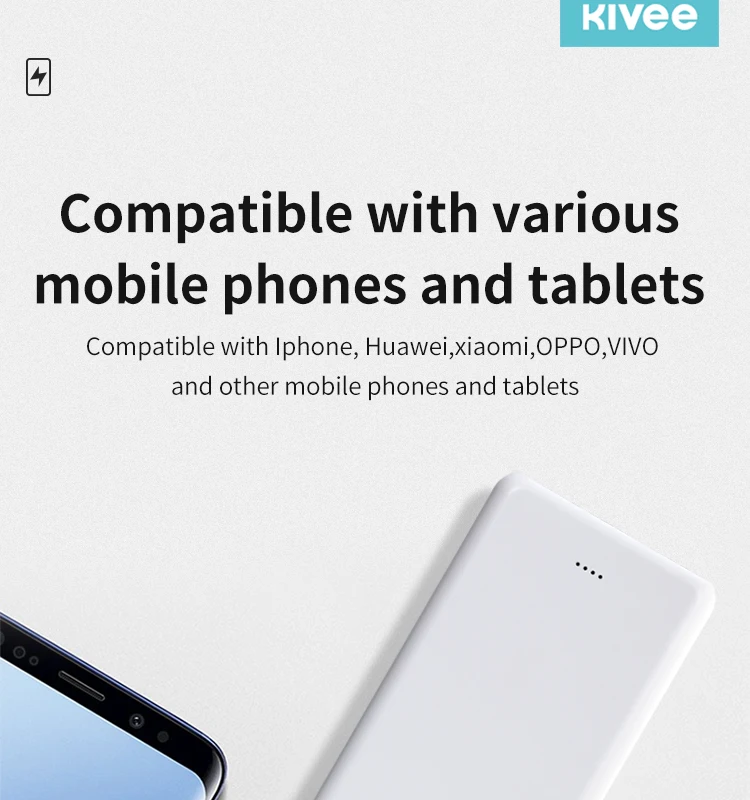 KIVEE Mobile Power Bank 20000mAh portable charger external Battery 20000 mAH power banks - ANKUX.COM