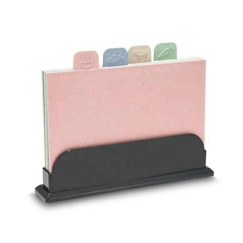 Wheat straw household cutting board set of high quality non slip multi functional kitchen appliances
