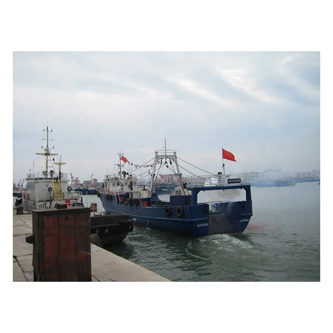 
42m steel fishing trawler with stern ramp deep ocean fishing boat longline fishing vessel for tuna 