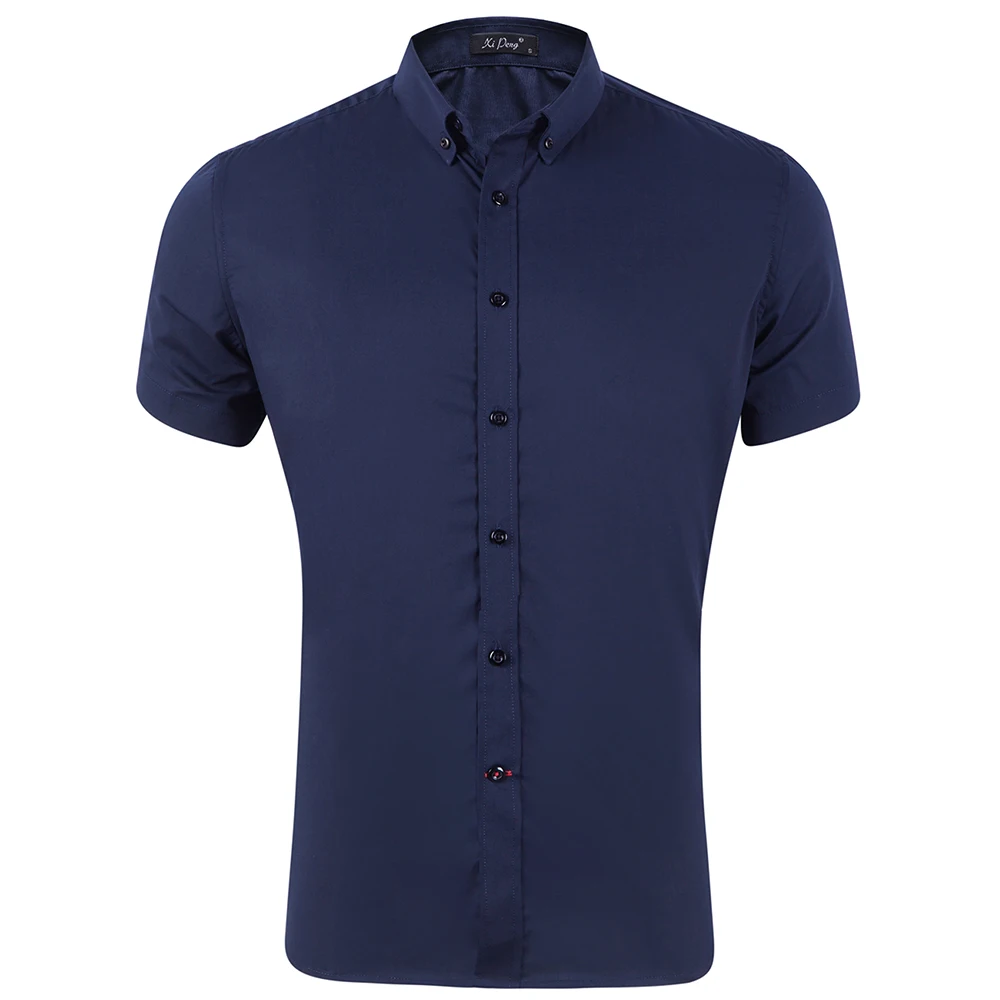

good shirts for men high quality short sleeve shirt spandex in stock