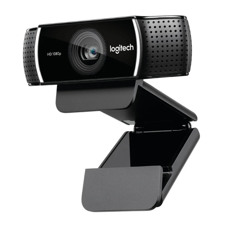 

Fast Shipping Logitech C922 HD 1080P Live Broadcast HD WebCam with 2 Omnidirectional Microphones For Office