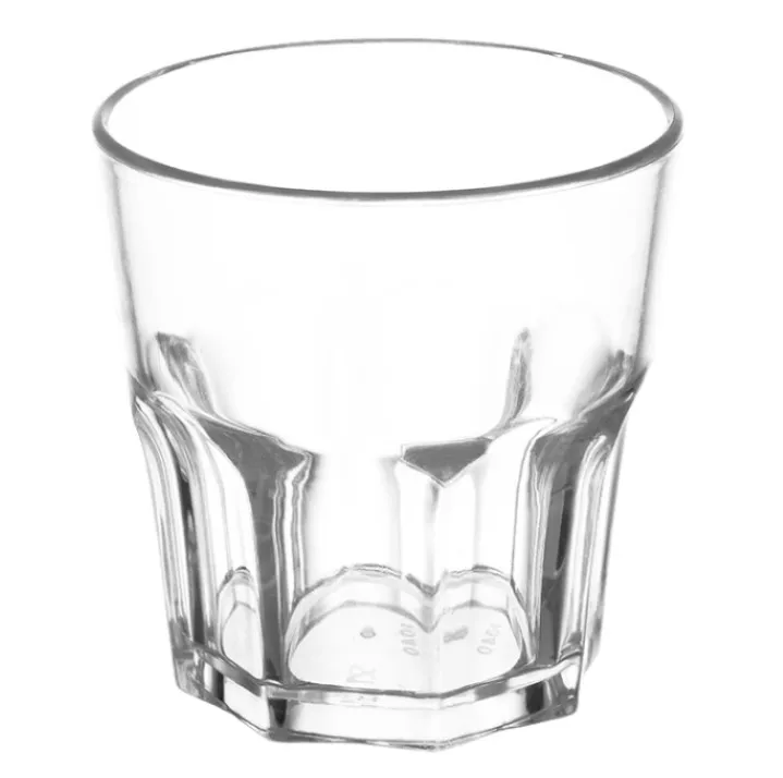 

High Quality Plastic Wine Tumbler Drinkware Wholesale PS Whiskey Cup, Transparent
