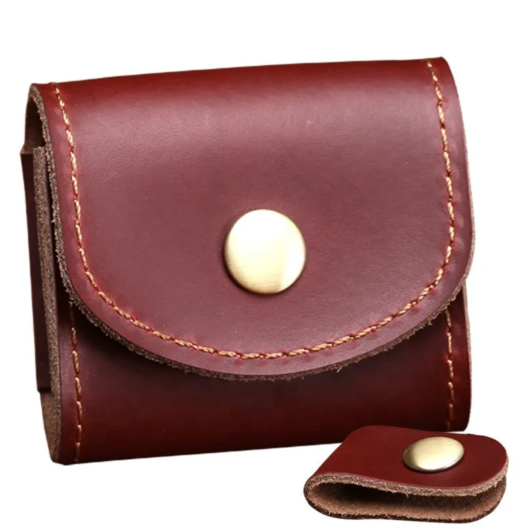 

2021 fashion mini Lightweight pu leather Storage Earphone Pouch Organizer Earphone Bag Case