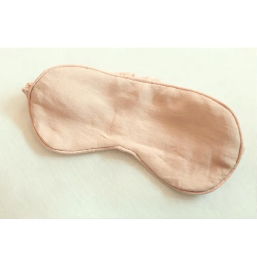 

Wholesale Custom Logo 100% Pure Linen Eye Mask