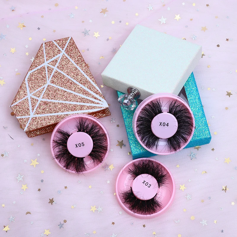 

Printing logo mink eyelashes private label wholesale 3d mink lashes 25mm mink eyelash vendor customized boxes, Black