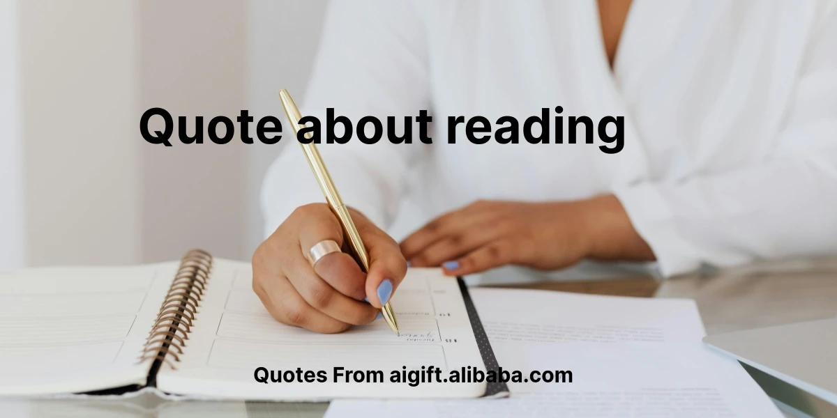 quote about reading