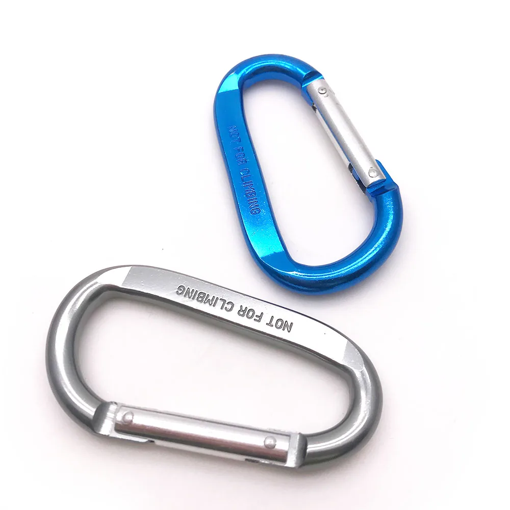 Aluminum Alloy Retail Custom Color Snap Hook Carabiner Handbags