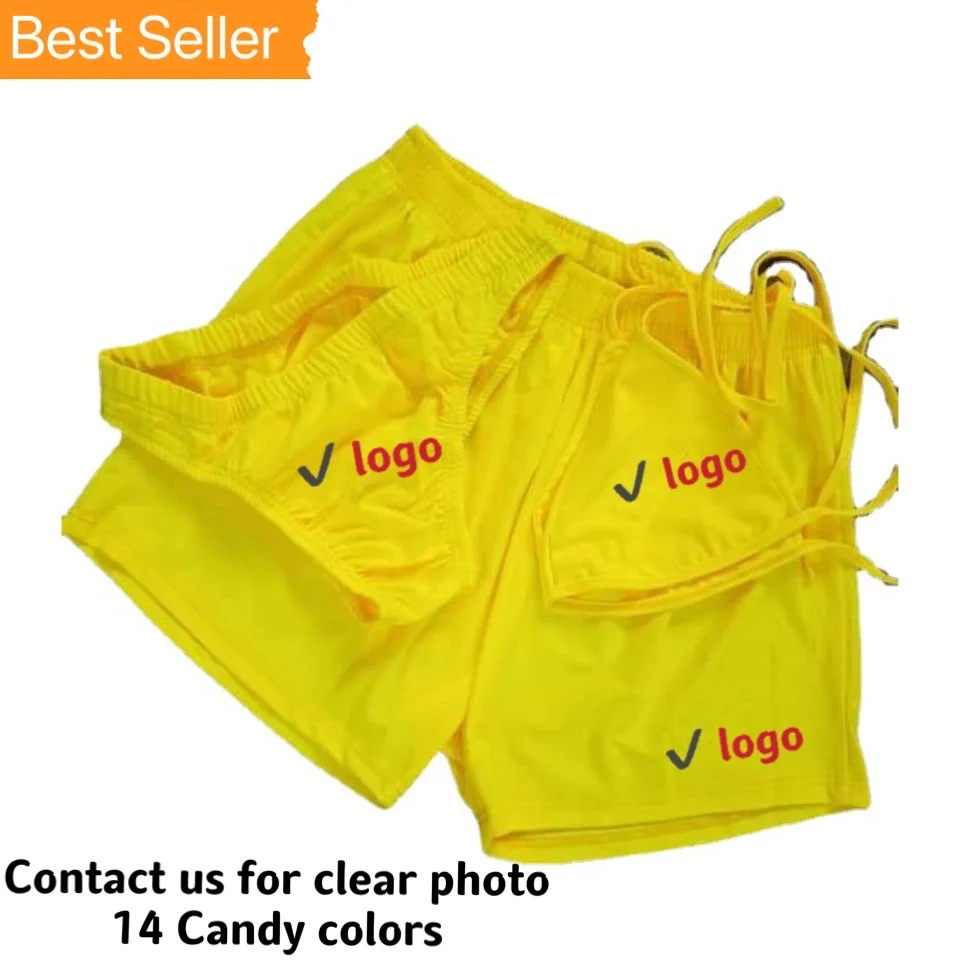 

2021 summer Famous brand designer sports bikini string top short pants bathing suits 3 piece Short Set plus size Women clothing, 14 color