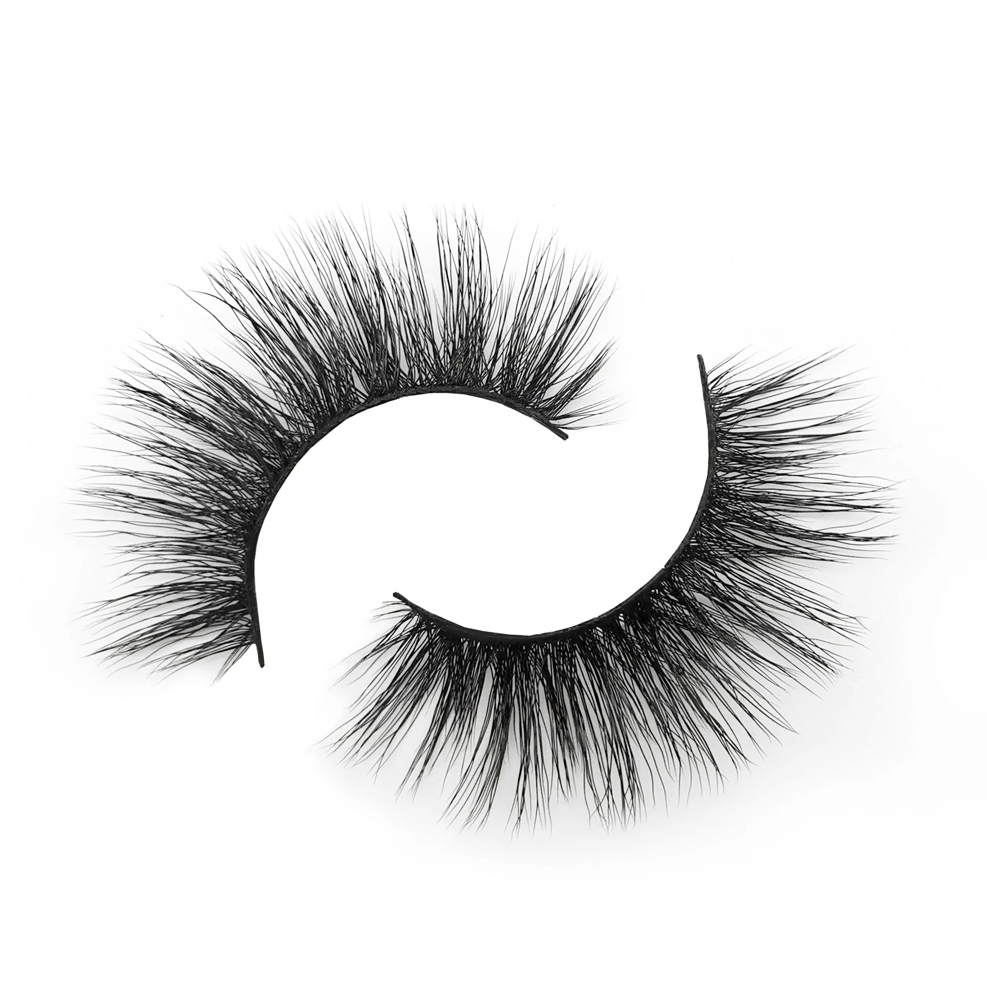

wholesale private label high quality fluffy eyelashes faux mink 3d lash