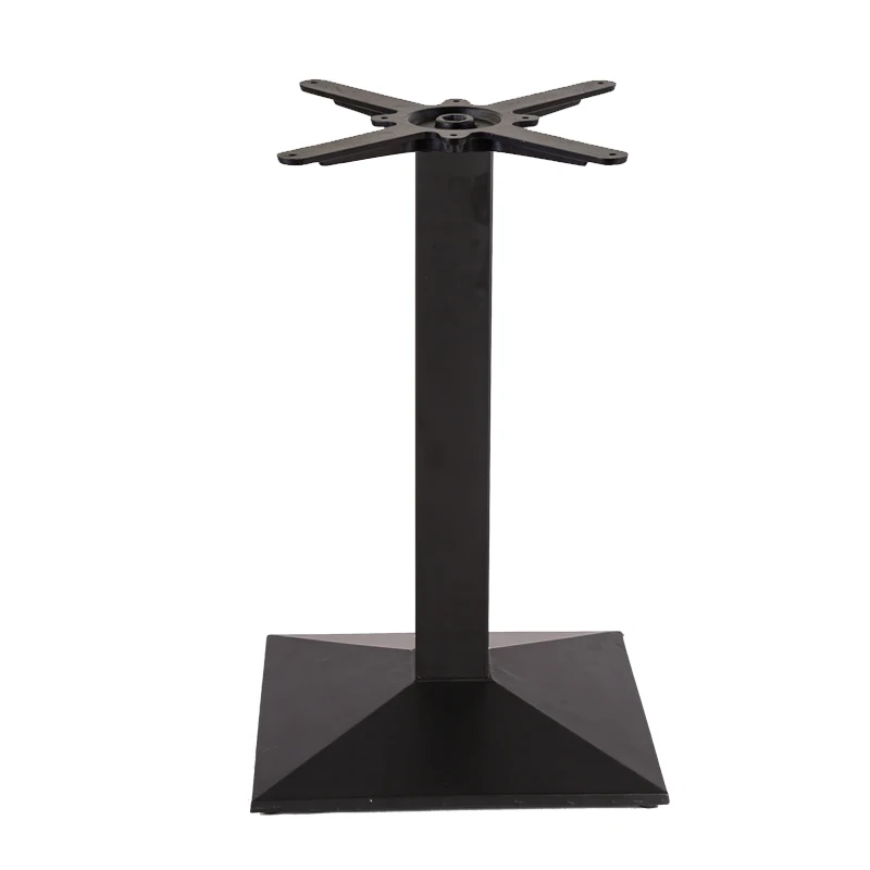 Furniture Part Use Black Tapered Shape Metal Table Legs For Coffee