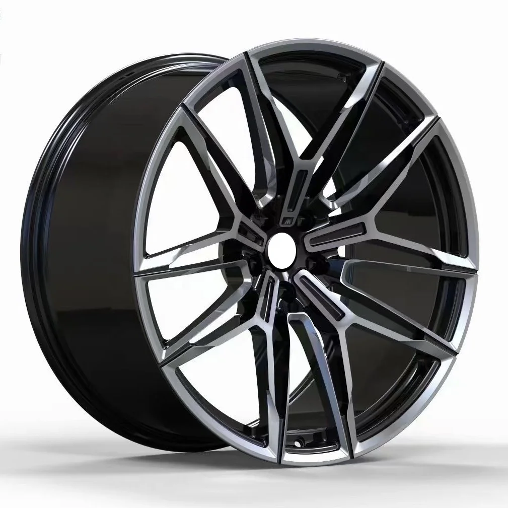 

Bku racing forged alloy passenger car wheels 5x112 20 inch rims multi spoke silver chrome for g30 g38 bmw rims replica