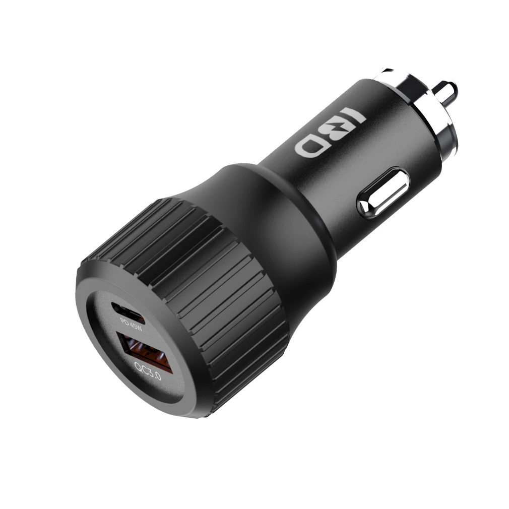 

Dual pd charging port 63w qc3.0 quick car charger for mobile phone