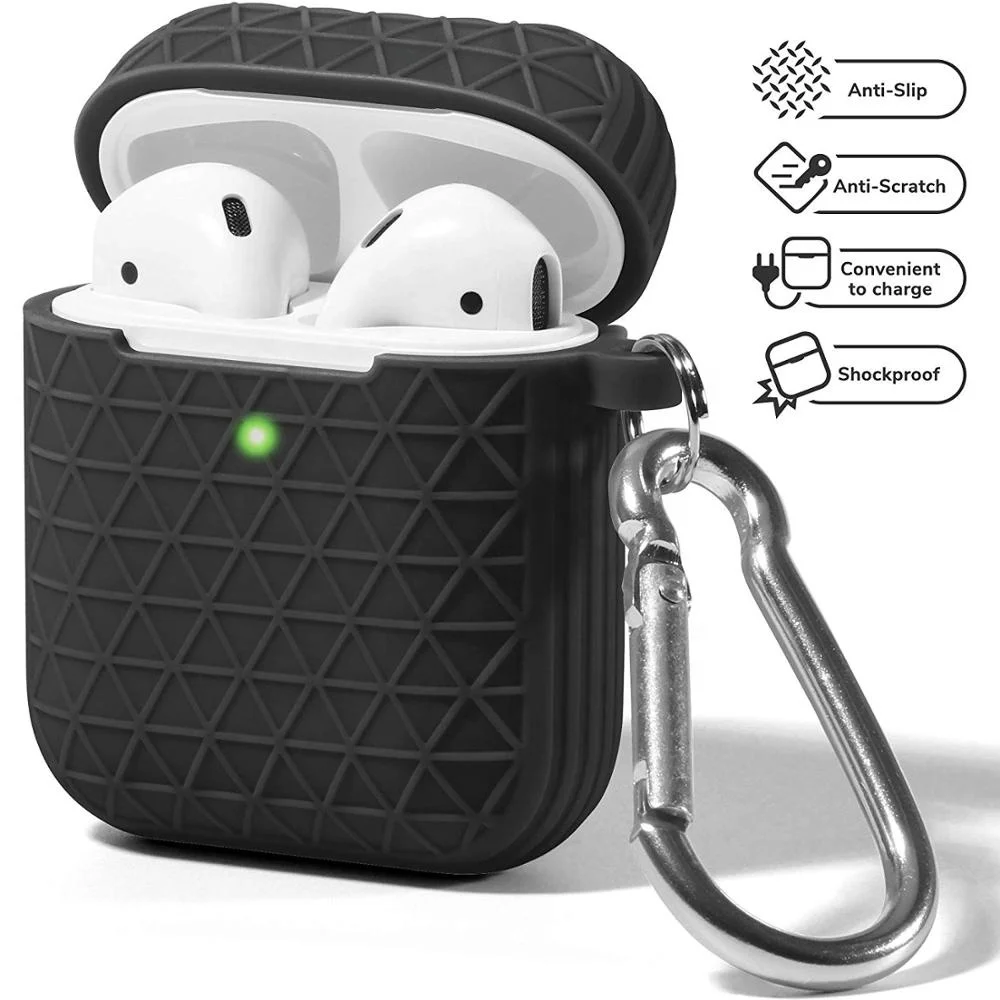 

colorful silicone cover for airpod protective case for airpod wireless earphone custom logo, Multi colors