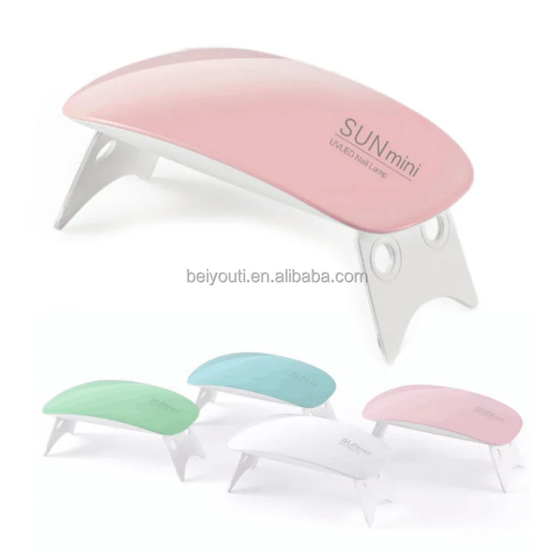 

Amazon best seller dual light nail beauty portable nail curing equipment sun mini uv nail dryer, Pink, white,green, blue