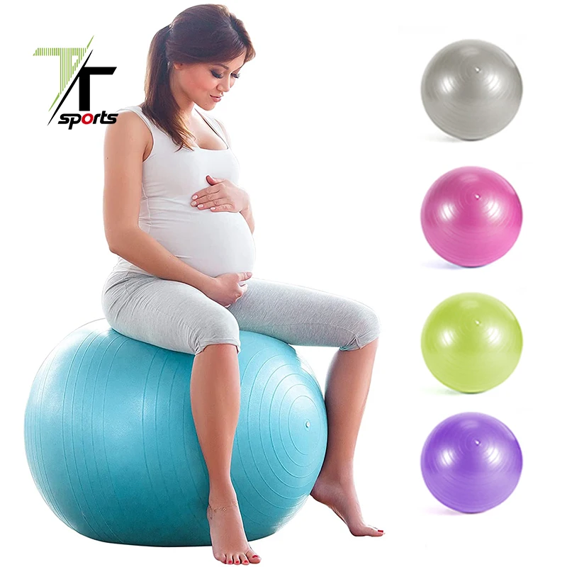 

TTSPORTS custom Logo Yoga Ball Exercise Gym Ball For Yoga, Multi colors