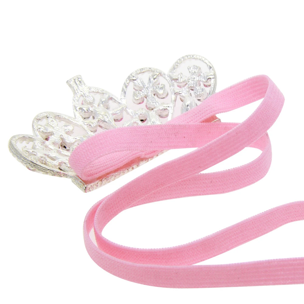 Baby Rhinestone Headband Wholesale Baby Girl Golden Crown Headbands