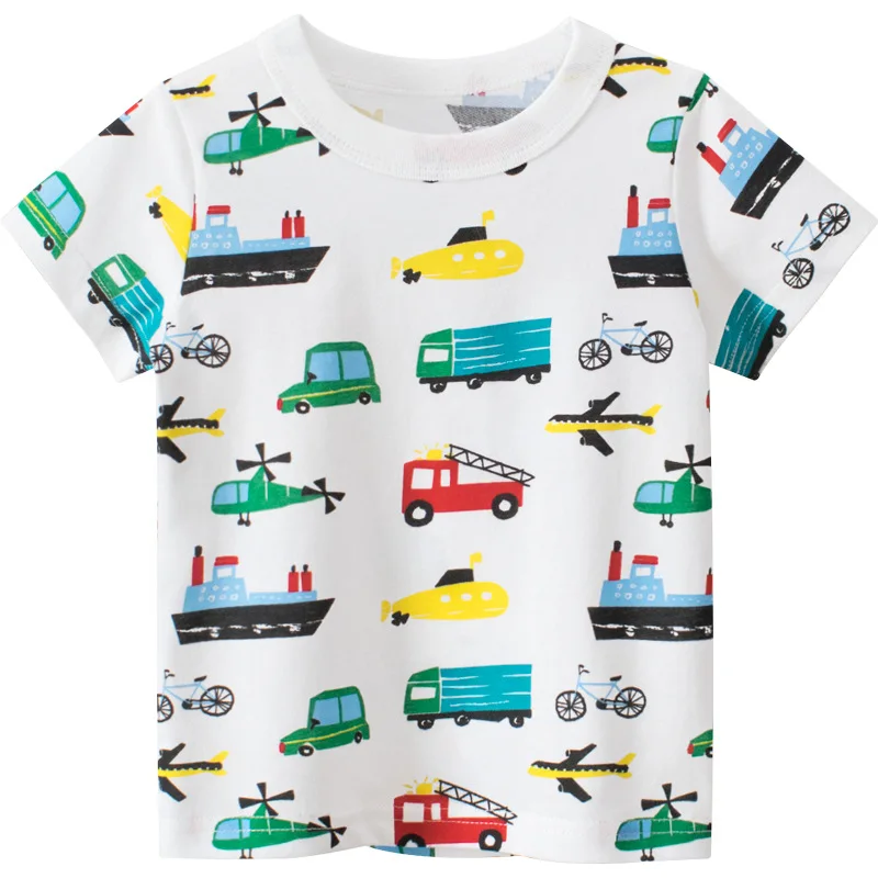 

Children's T-shirt Wholesale Pure Cotton Boy Half Sleeve Baby Clothes