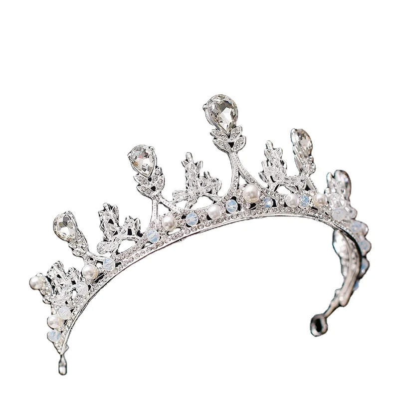 

Sparkling Rhinestone Wedding Tiaras and Crown Bridal Tiara with Crystal Bling Tiaras And Wedding Crown