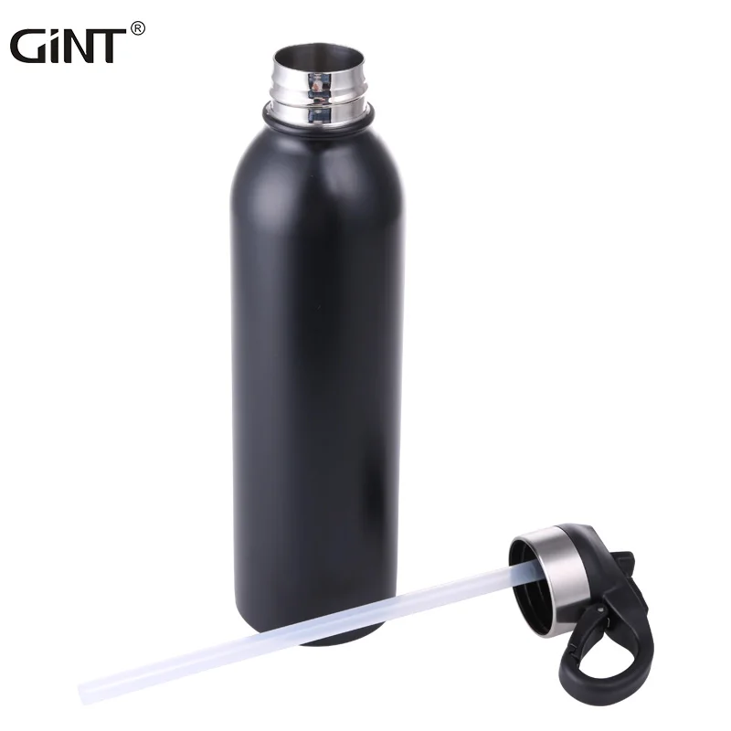 

2021 Popular food grade camping sports bottle for outdoor 304 Stainless steel factory price insulated drink bottle with straw
