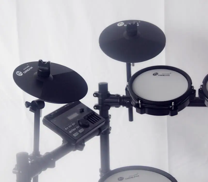 
HY503 Electronic Digital Silica Gel Drum kit in 6 drums and 4 Cymbals 