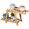 Plan Table Adjustable Plant Stand Wooden Plant Stand