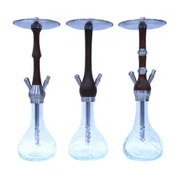 New arrival wooden hookah Can provide leather bags
