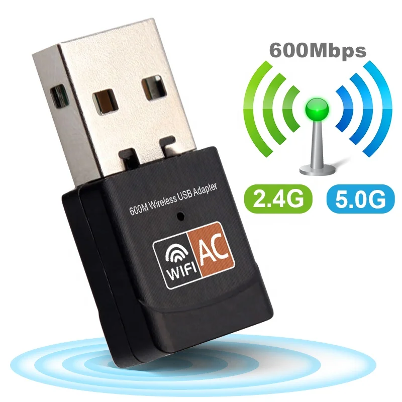 

CE ROHS 600Mbps wifi adapter RTL8811cu wireless usb adapter 802.11ac wifi dongle for android tv box